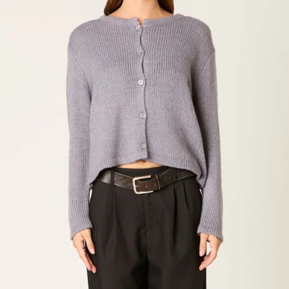 NIA ARIANA BUTTON DOWN CARDIGAN SIZE L/XL NEW - Picture 3 of 4